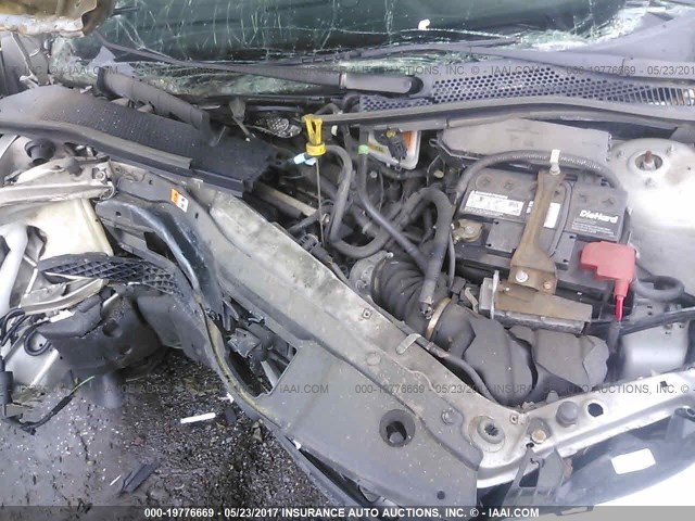 1FAHP35N08W232021 - 2008 FORD FOCUS SE/SEL/SES GRAY photo 10