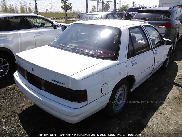 1G1LD55M5TY163381 - 1996 CHEVROLET CORSICA WHITE photo 4