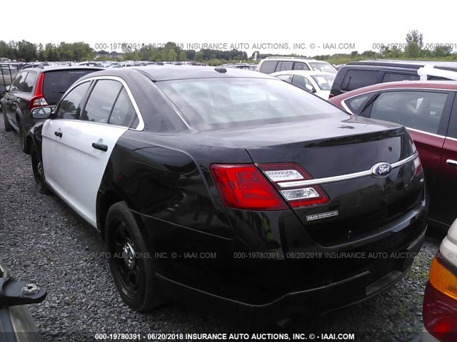 1FAHP2MK5FG163755 - 2015 FORD TAURUS POLICE INTERCEPTOR WHITE photo 3