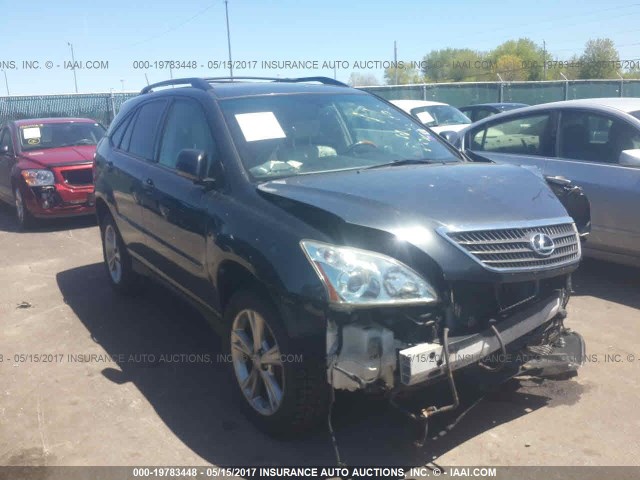 JTJHW31U772009049 - 2007 LEXUS RX 400H BLACK photo 1