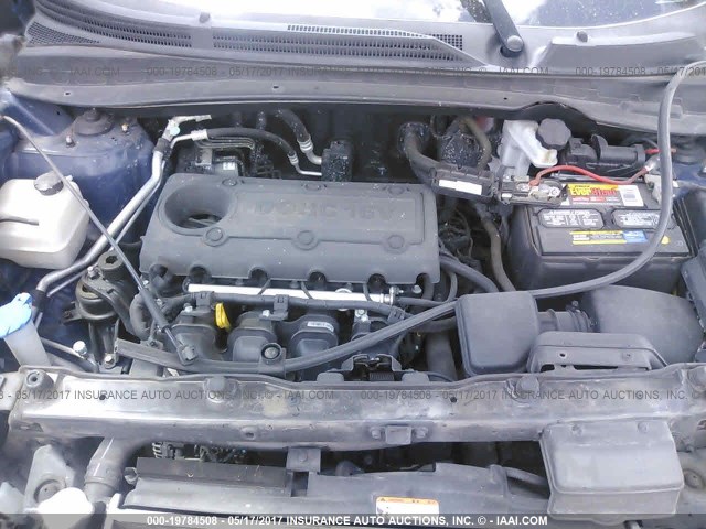 KM8JU3AC1BU286225 - 2011 HYUNDAI TUCSON GLS/LIMITED 蓝色 照片 10