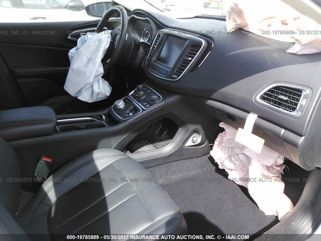 1C3CCCEG3FN606503 - 2015 CHRYSLER 200 C WHITE photo 5