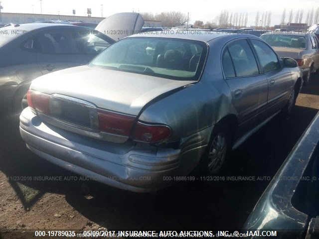 1G4HP52K75U171446 - 2005 BUICK LESABRE CUSTOM SILVER photo 4