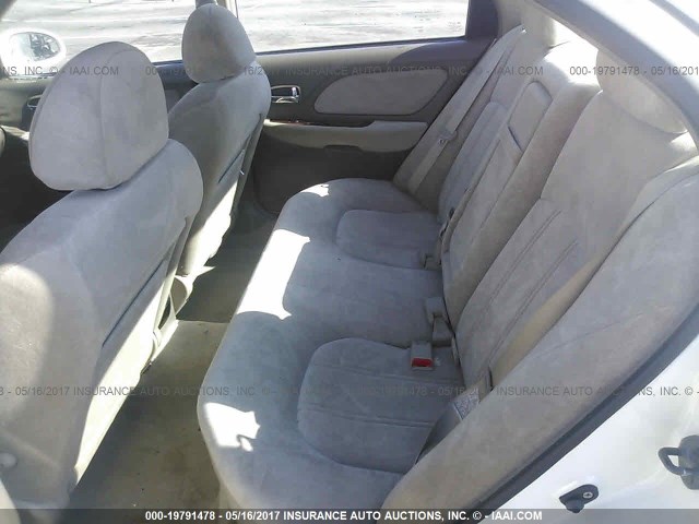 KMHWF35H24A983624 - 2004 HYUNDAI SONATA GLS/LX WHITE photo 8