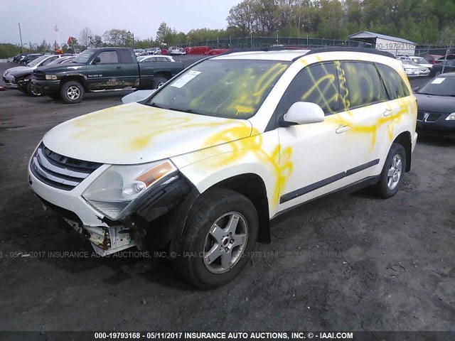 2S3DA217276107124 - 2007 SUZUKI XL7 WHITE photo 2