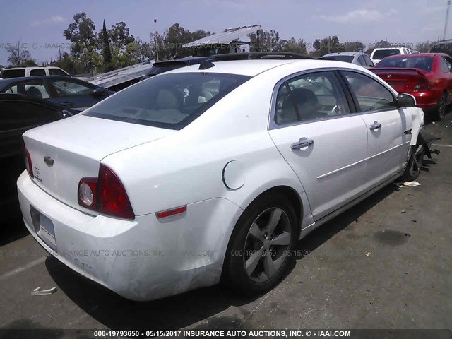 1G1ZC5EU4CF252402 - 2012 CHEVROLET MALIBU 1LT 白色 照片 4