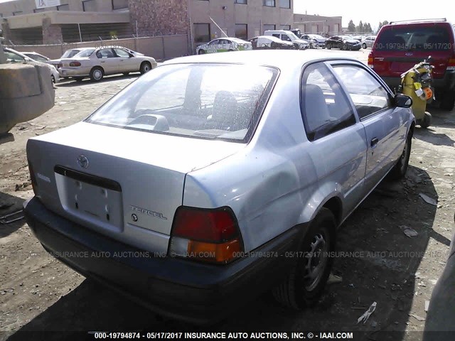 JT2EL55D2S0092939 - 1995 TOYOTA TERCEL STD SILVER photo 4