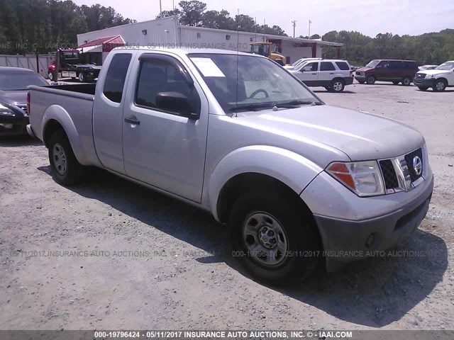 1N6BD06TX6C421498 - 2006 NISSAN FRONTIER KING CAB XE SILVER photo 1