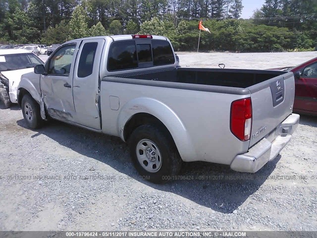 1N6BD06TX6C421498 - 2006 NISSAN FRONTIER KING CAB XE SILVER photo 3