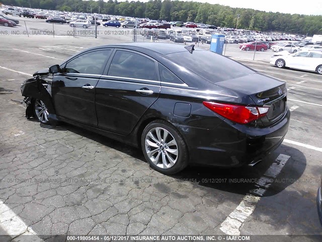 5NPEC4AB3BH231677 - 2011 HYUNDAI SONATA SE/LIMITED BLACK photo 3