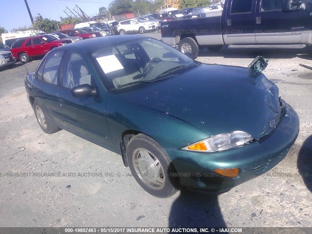 1G1JF524XX7309193 - 1999 CHEVROLET CAVALIER LS 绿色 照片 1