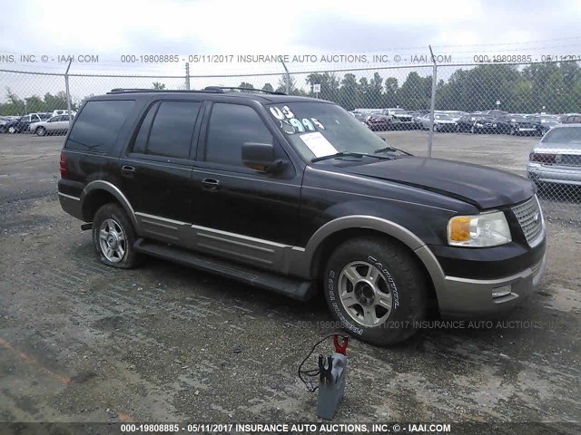 1FMFU18L63LB20631 - 2003 FORD EXPEDITION EDDIE BAUER BLACK photo 1