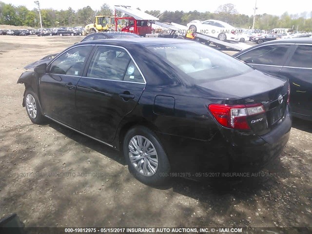 4T1BF1FK1EU318114 - 2014 TOYOTA CAMRY L/SE/LE/XLE 黑色 照片 3
