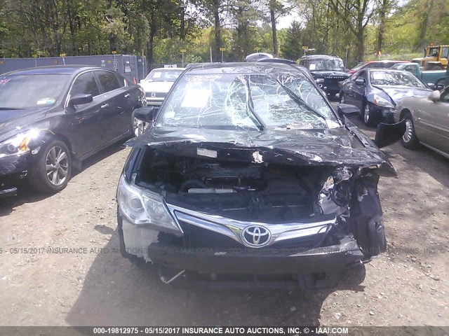 4T1BF1FK1EU318114 - 2014 TOYOTA CAMRY L/SE/LE/XLE 黑色 照片 6