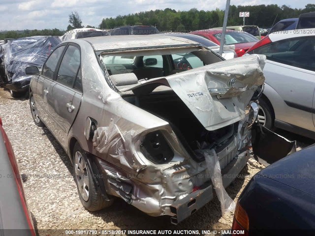 4T1BE32K02U011503 - 2002 TOYOTA CAMRY LE/XLE/SE SILVER photo 3