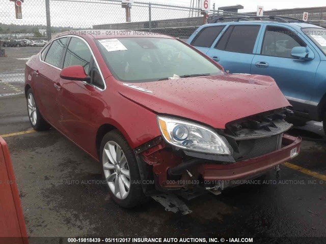 1G4PR5SK3E4157923 - 2014 BUICK VERANO CONVENIENCE RED photo 1