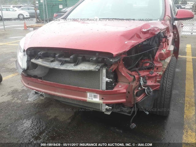 1G4PR5SK3E4157923 - 2014 BUICK VERANO CONVENIENCE RED photo 6