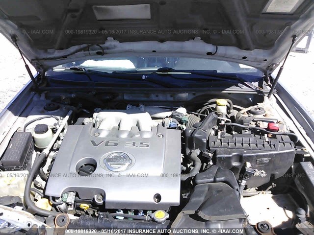 JN1DA31A63T437899 - 2003 NISSAN MAXIMA GLE/SE GRAY photo 10