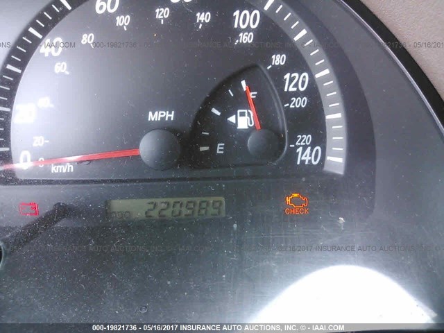 JTDBE32K420057590 - 2002 TOYOTA CAMRY LE/XLE/SE 蓝色 照片 7