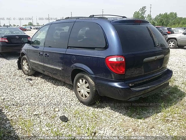 2A4GP54L16R776366 - 2006 CHRYSLER TOWN & COUNTRY TOURING BLUE photo 3
