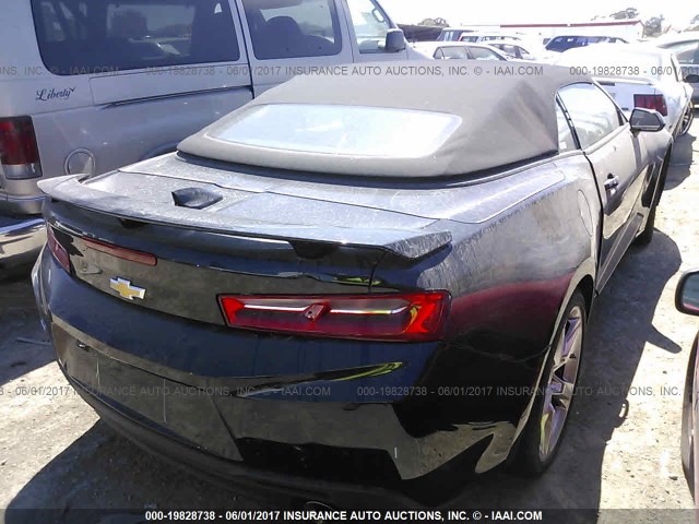 1G1FF3D76H0178937 - 2017 CHEVROLET CAMARO SS Negro foto 4