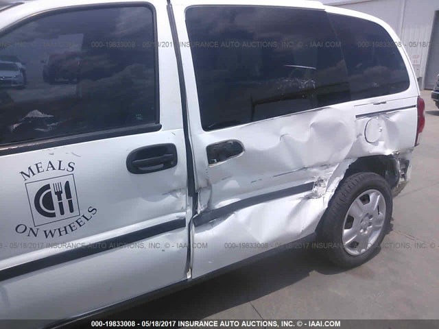 1GNDU23LX6D149709 - 2006 CHEVROLET UPLANDER LS WHITE photo 6