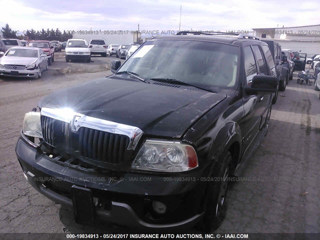 5LMFU28R73LJ12562 - 2003 LINCOLN NAVIGATOR BLACK photo 2