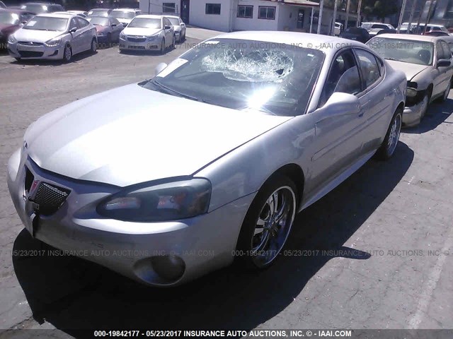 2G2WP552671207895 - 2007 PONTIAC GRAND PRIX GRAY photo 2