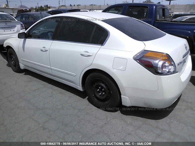 1N4AL21E97N489745 - 2007 NISSAN ALTIMA 2.5/2.5S WHITE photo 3