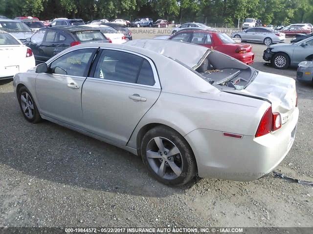 1G1ZC5E16BF180705 - 2011 CHEVROLET MALIBU 1LT 香槟色 照片 3
