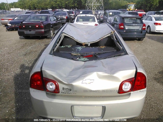 1G1ZC5E16BF180705 - 2011 CHEVROLET MALIBU 1LT 香槟色 照片 6