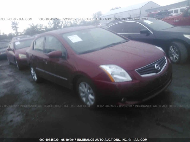 3N1AB6AP9AL622519 - 2010 NISSAN SENTRA 2.0/2.0S/SR/2.0SL RED photo 1