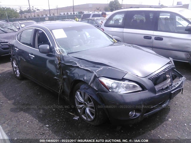 JN1BY1AR4CM394414 - 2012 INFINITI M37 X GRAY photo 1