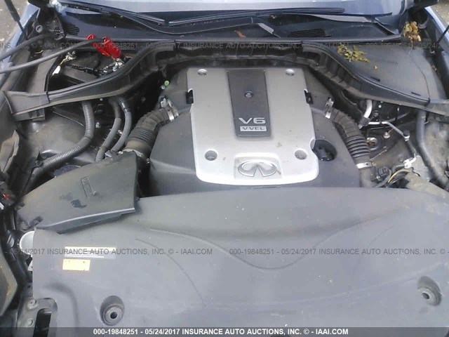 JN1BY1AR4CM394414 - 2012 INFINITI M37 X GRAY photo 10