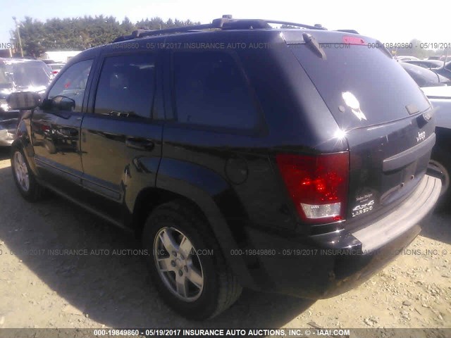 1J8GR48K97C628142 - 2007 JEEP GRAND CHEROKEE LAREDO/COLUMBIA/FREEDOM 黑色 照片 3
