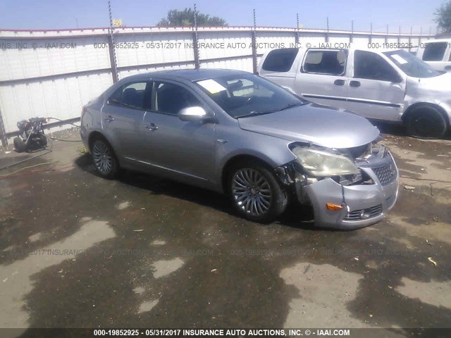 JS2RE9A57A6100513 - 2010 SUZUKI KIZASHI GTS GRAY photo 1