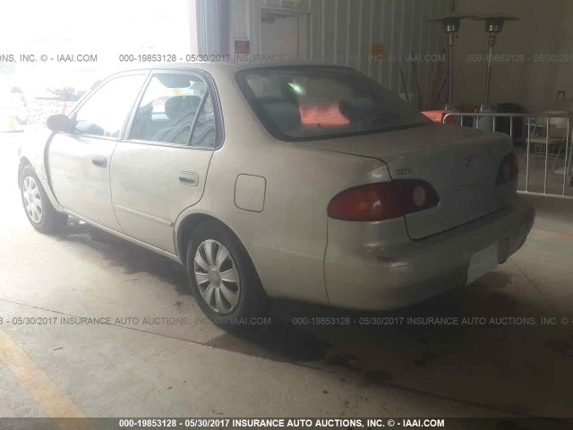 1NXBR12E82Z640705 - 2002 TOYOTA COROLLA CE/LE/S SILVER photo 3