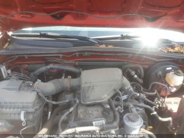 5TFUX4EN2FX031713 - 2015 TOYOTA TACOMA ACCESS CAB Rot Foto 10