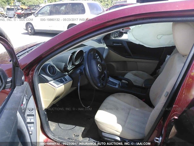 JM1BL1VF1B1494417 - 2011 MAZDA 3 I RED photo 5