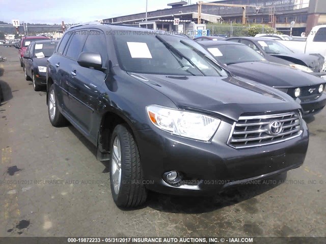 JTEES42A692111193 - 2009 TOYOTA HIGHLANDER LIMITED GRAY photo 1