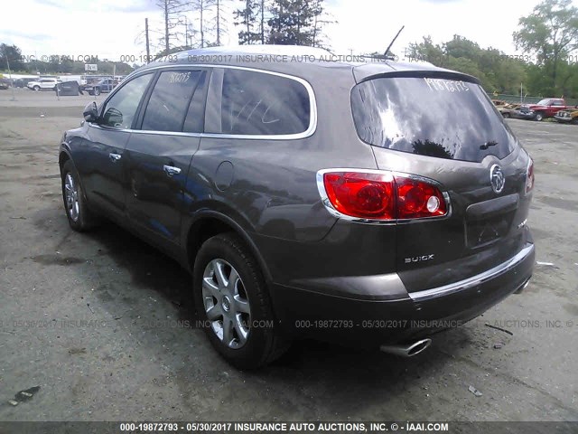 5GAER237X8J247503 - 2008 BUICK ENCLAVE CXL Marron photo 3