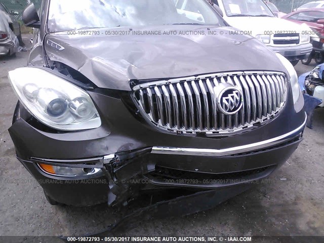 5GAER237X8J247503 - 2008 BUICK ENCLAVE CXL Marron photo 6