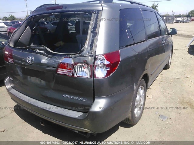 5TDZA22C04S199075 - 2004 TOYOTA SIENNA XLE/XLE LIMITED SILVER photo 6