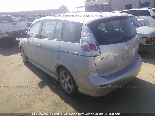 JM1CR29L460114927 - 2006 MAZDA 5 SILVER photo 3