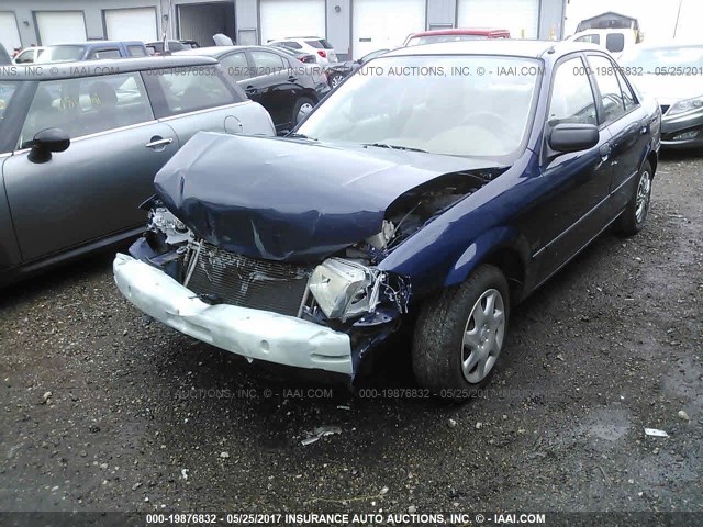 JM1BJ2227Y0302249 - 2000 MAZDA PROTEGE DX/LX BLUE photo 6