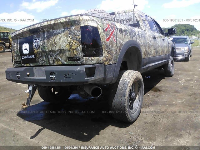 3D7UT2HLXBG541841 - 2011 DODGE RAM 2500 GREEN photo 4