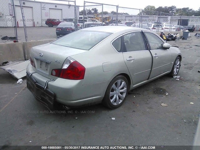 JNKAY01E46M108483 - 2006 INFINITI M35 SPORT TAN photo 4