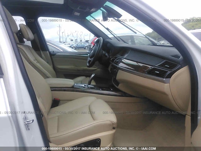 5UXFE83538L160304 - 2008 BMW X5 4.8I WHITE photo 5