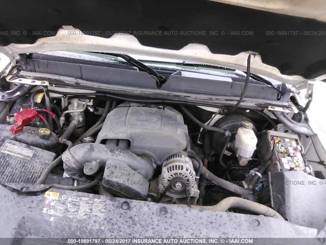 3GTP2VE76DG289026 - 2013 GMC SIERRA K1500 SLE WHITE photo 10