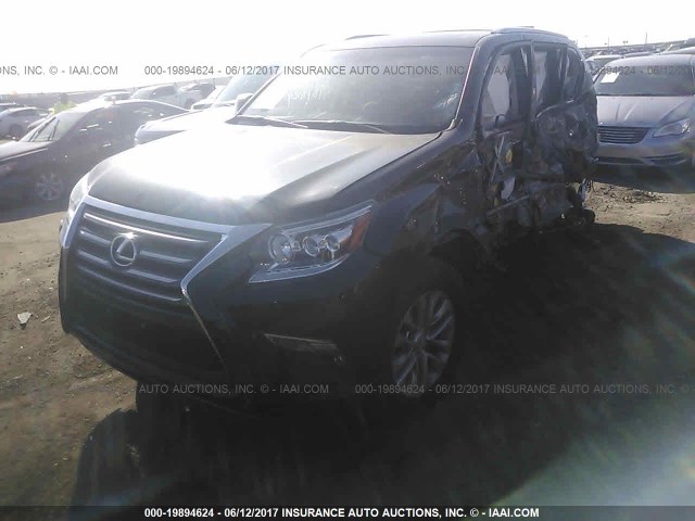 JTJBM7FX7H5158924 - 2017 LEXUS GX BLACK photo 2